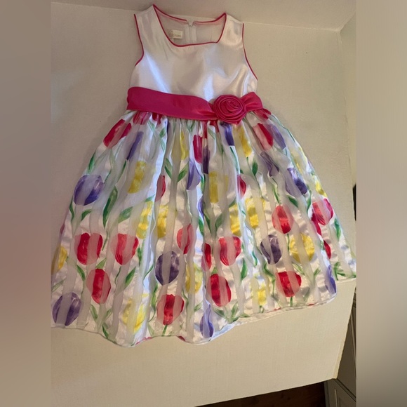 AMERICAN PRINCESS GIRLS SIZE 6 DRESSY DRESS - Picture 7 of 7